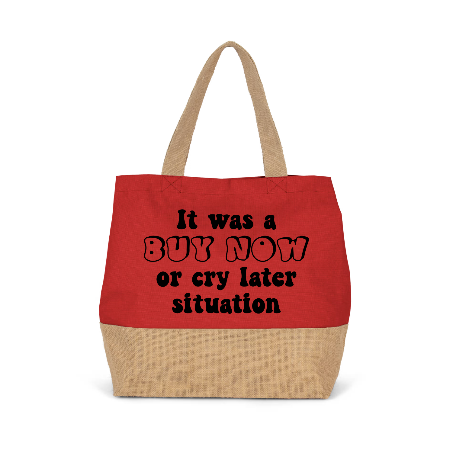 IT WAS A BUY NOW OR CRY LATER SITUATION (verschillende kleuren)