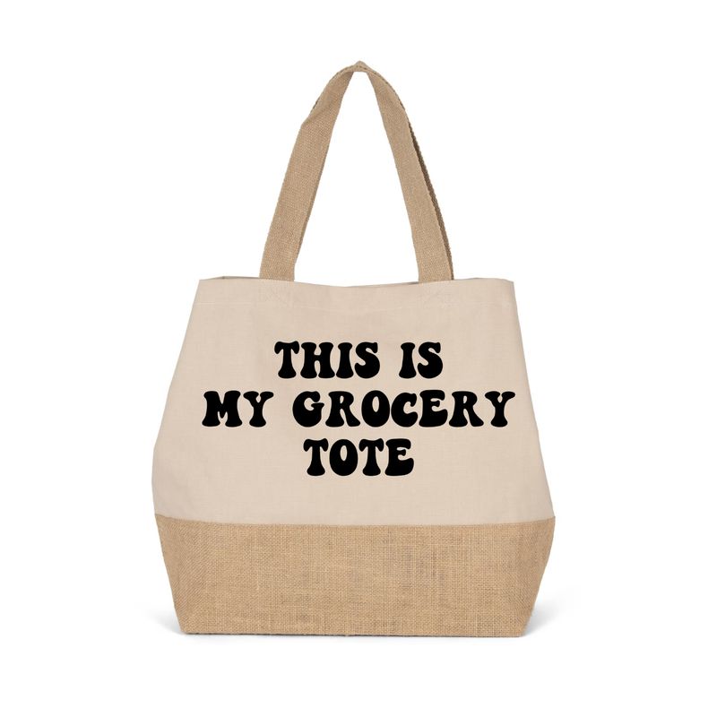THIS IS MY GROCERY TOTE (verschillende kleuren)