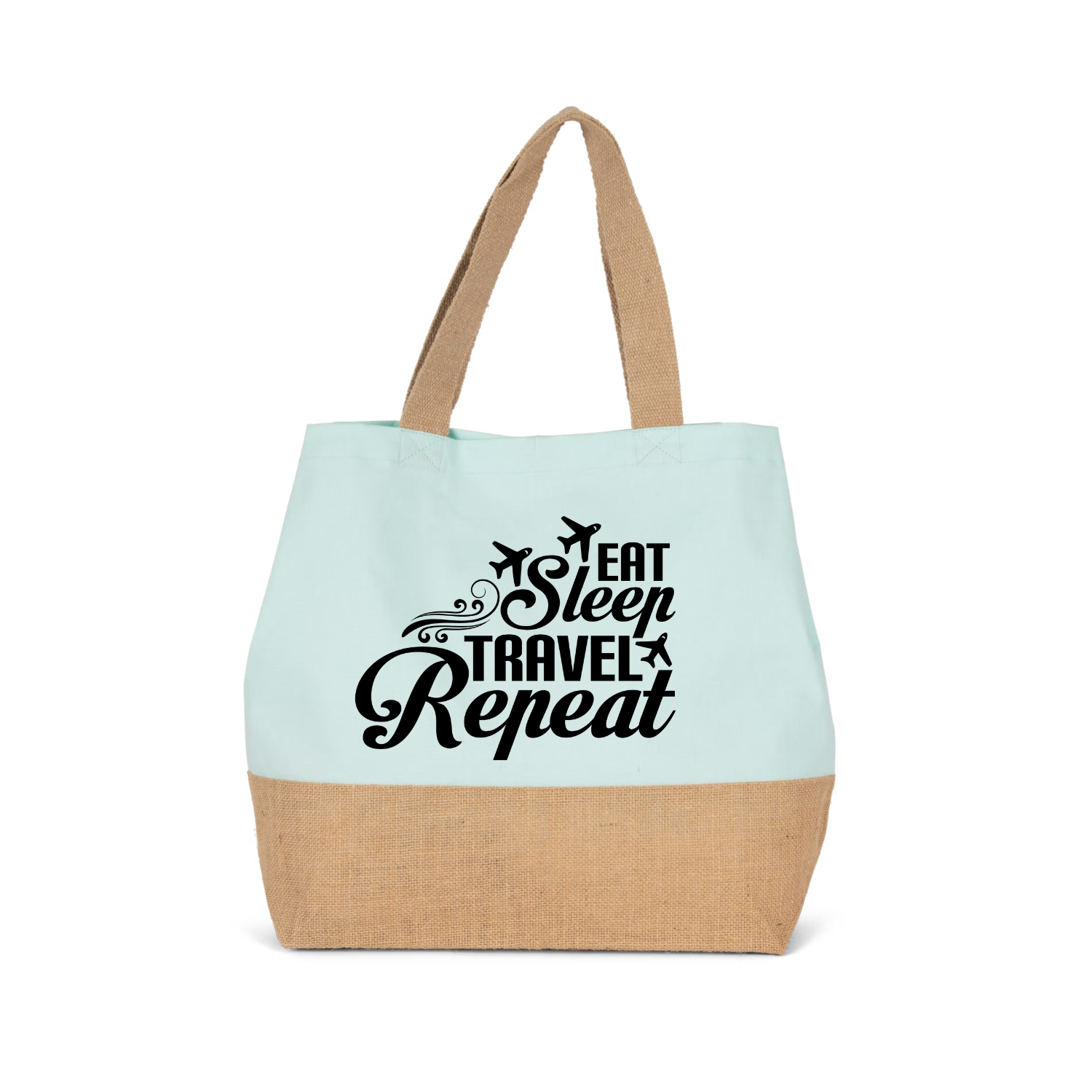 EAT SLEEP TRAVEL REPEAT (verschillende kleuren)