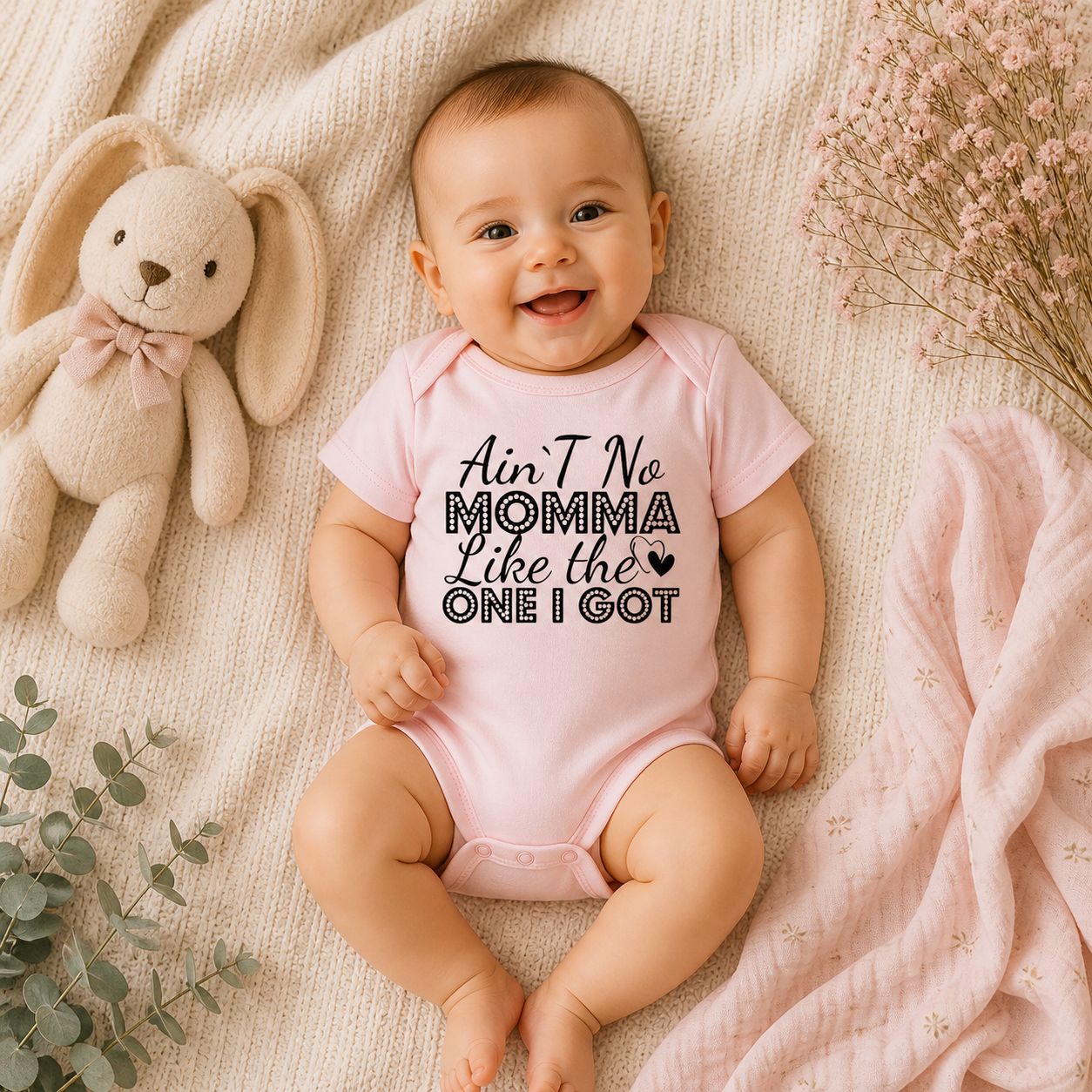 Baby Romper “Ain’t No Momma Like The One I Got” – Lief Kraamcadeau &amp; Schattige Babykleding
