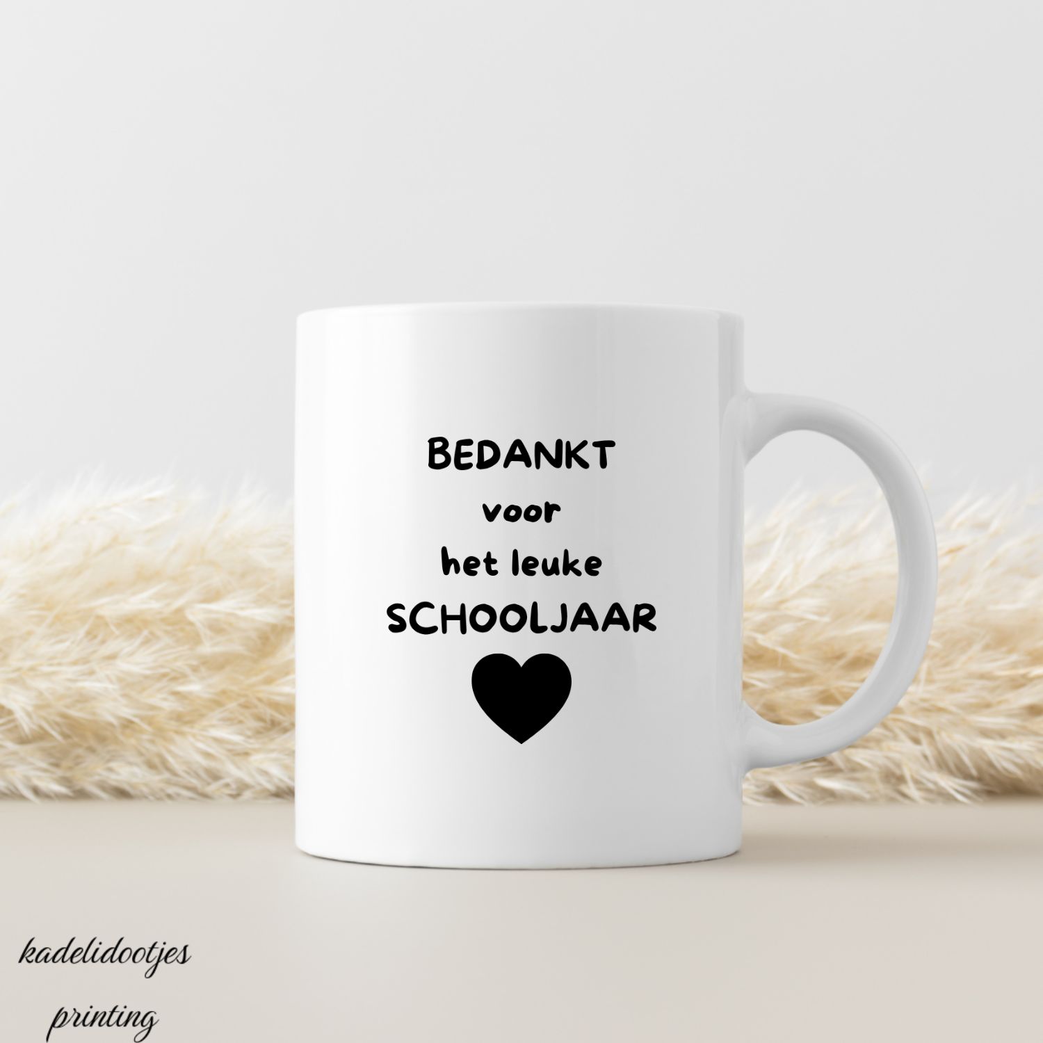 Bedankt Voor Het Leuke Schooljaar - Mok 11oz – Cadeau einde schooljaar