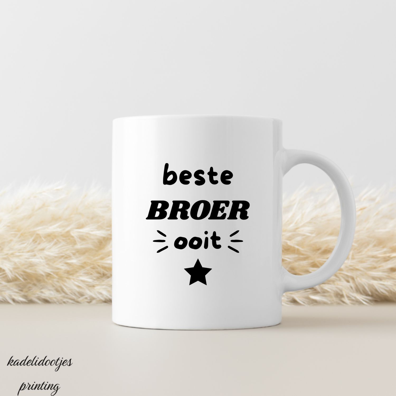 Beste Broer Ooit - Mok 11oz - Cadeau Broer of Zus