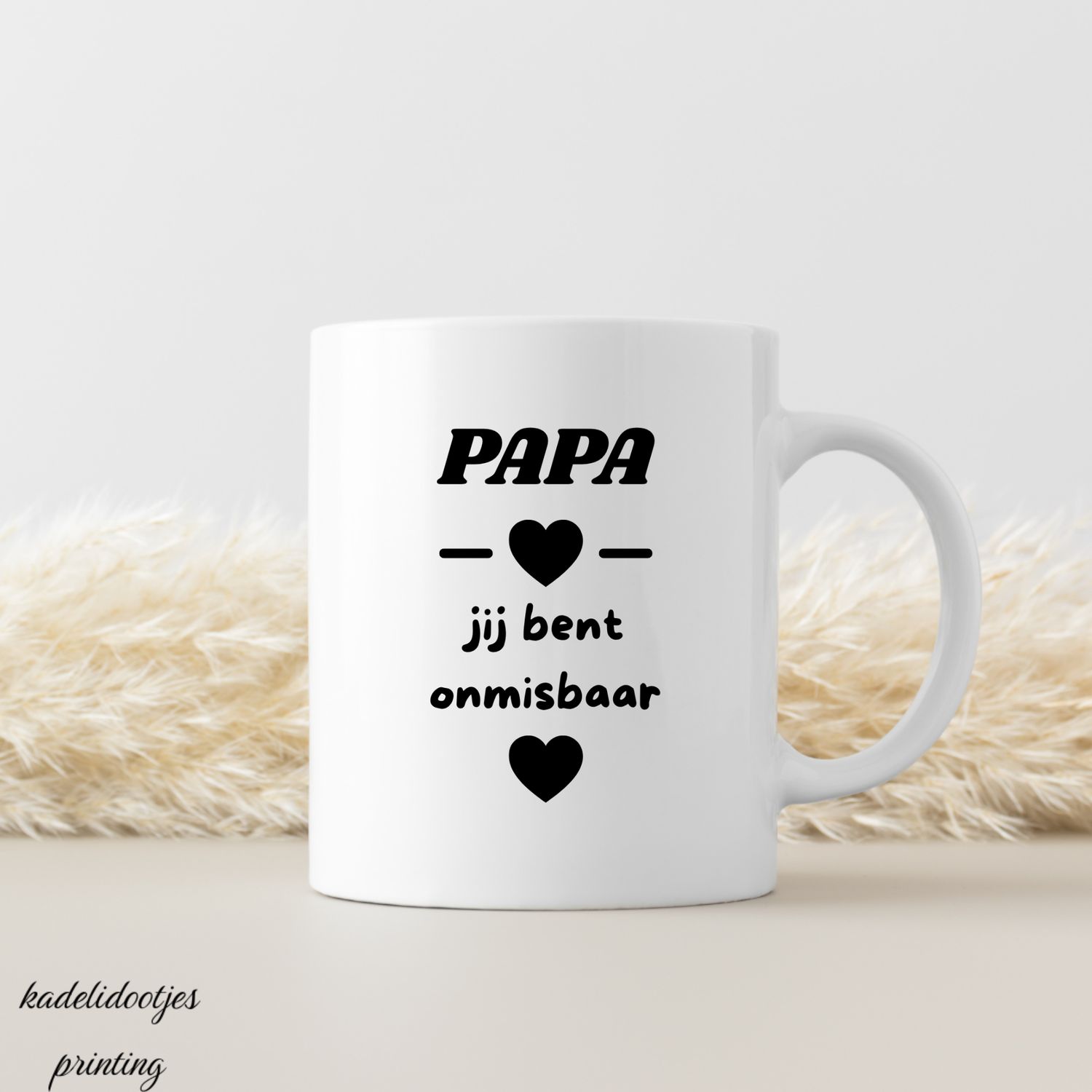 Papa Jij Bent Onmisbaar - Mok 11oz – Cadeau Papa