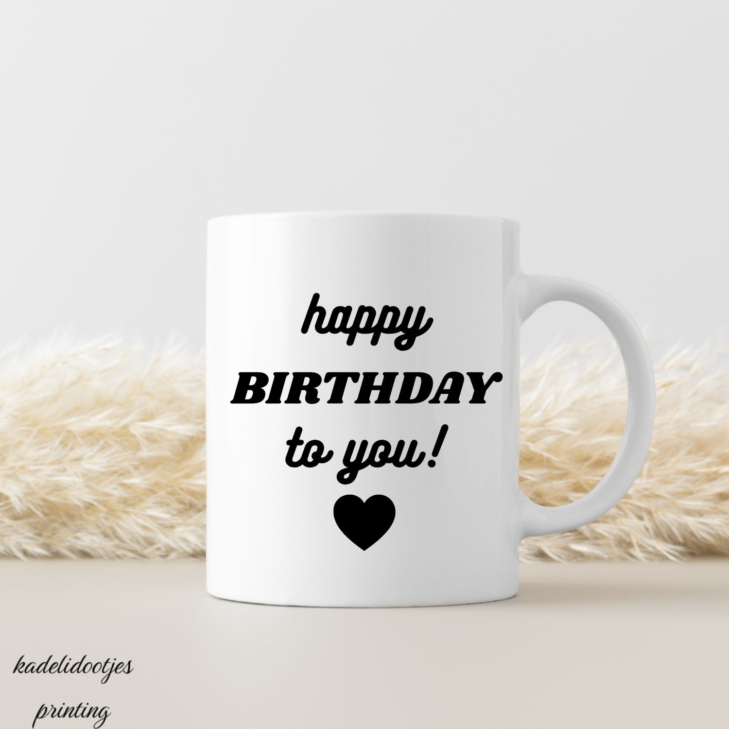 Happy Birthday To You - Mok 11oz – Verjaardag Cadeau