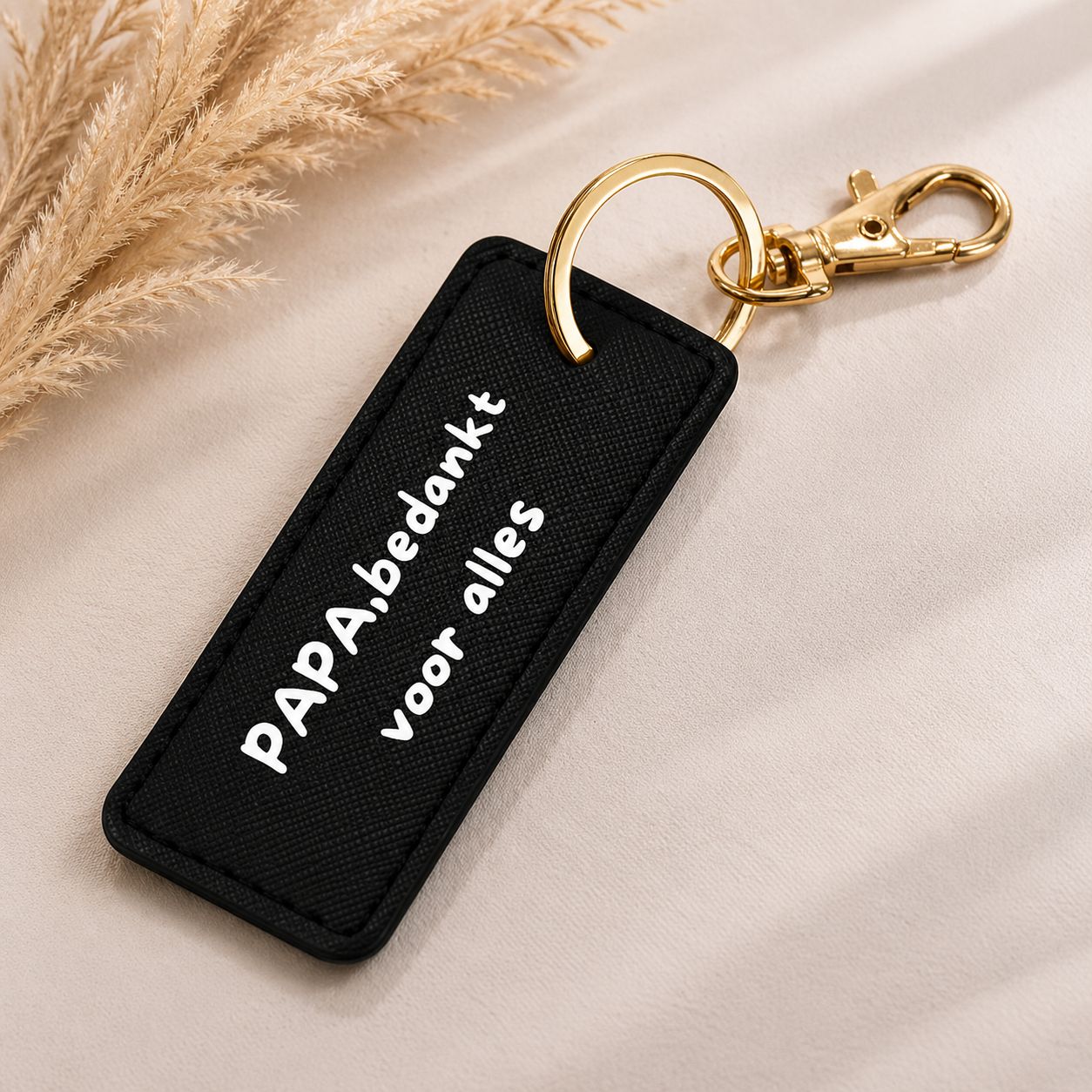 Sleutelhanger Papa Bedankt Voor Alles – Persoonlijk Cadeau Voor Vader | Vaderdag Cadeautje
