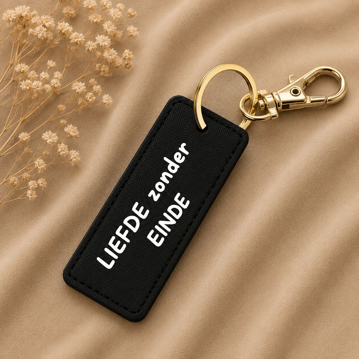 Sleutelhanger Liefde Zonder Einde – Romantisch Cadeau Voor Koppel - Liefdesgeschenk