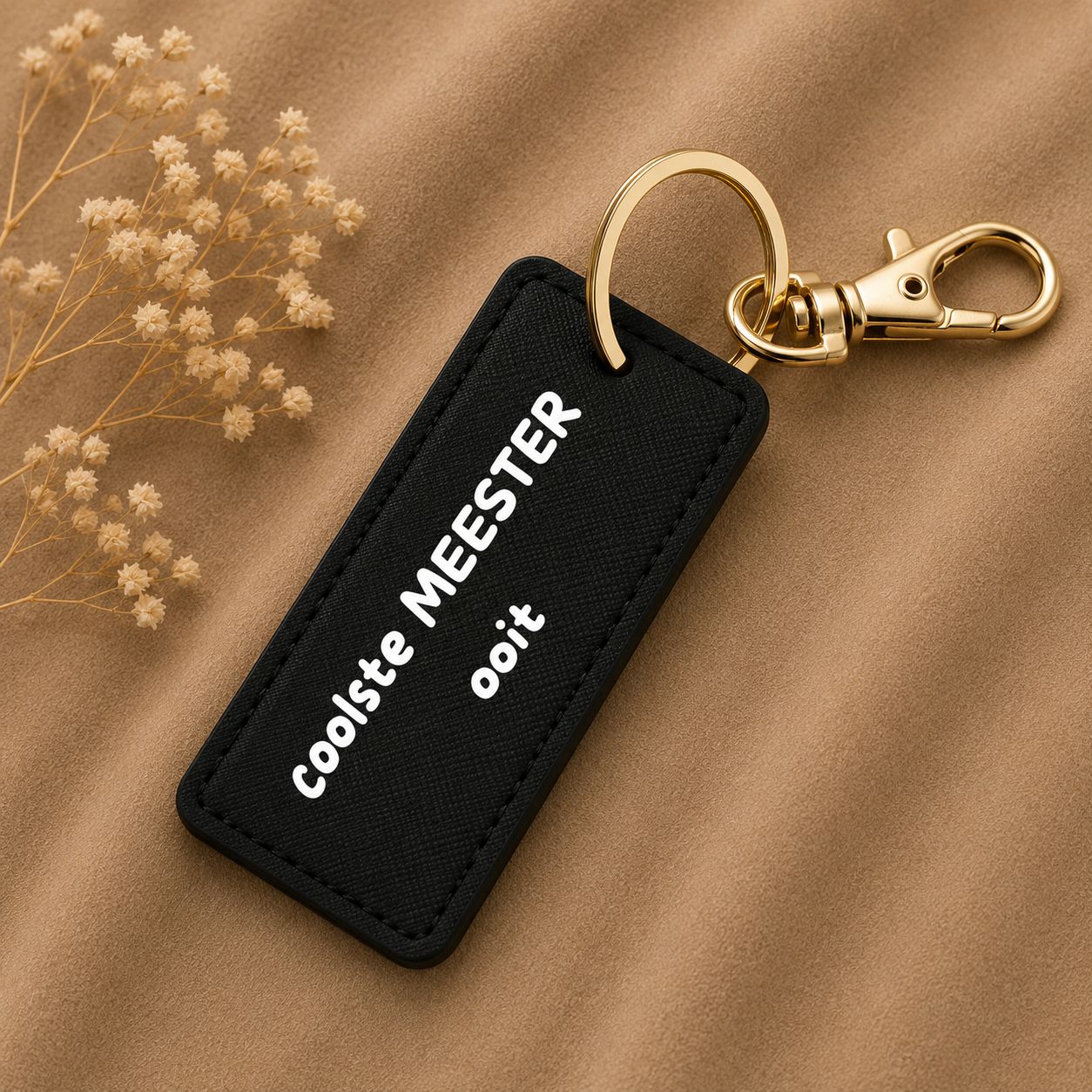 Sleutelhanger Coolste Meester Ooit – Origineel Cadeau Voor Meester - Bedankje Schooljaar