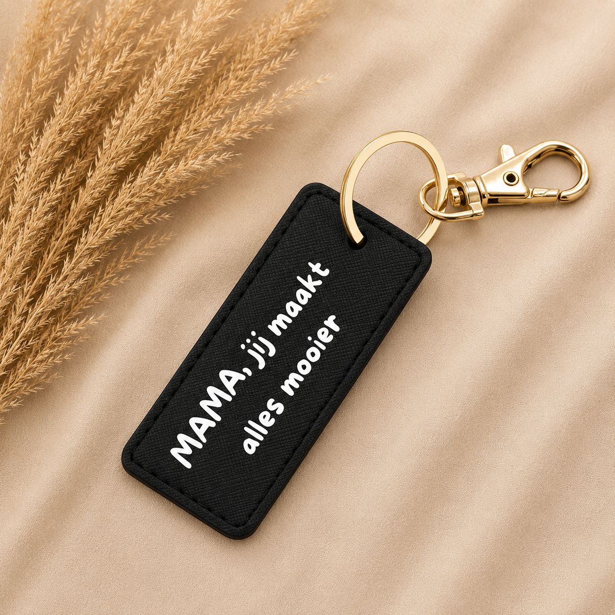 Sleutelhanger Mama Jij Maakt Alles Mooier – Liefdevol Cadeau Voor Mama