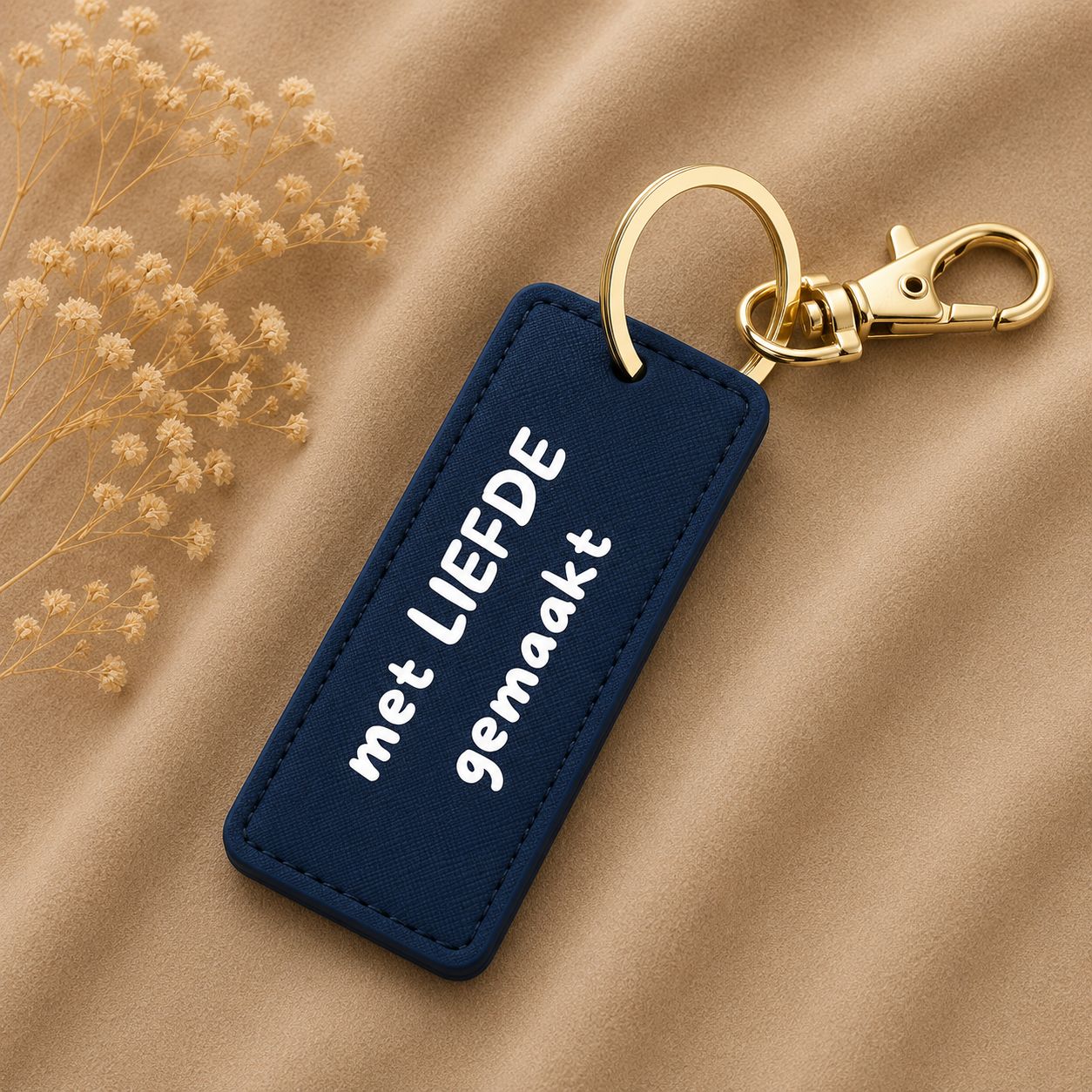Sleutelhanger Met Liefde Gemaakt – Persoonlijk Cadeau Vol Liefde