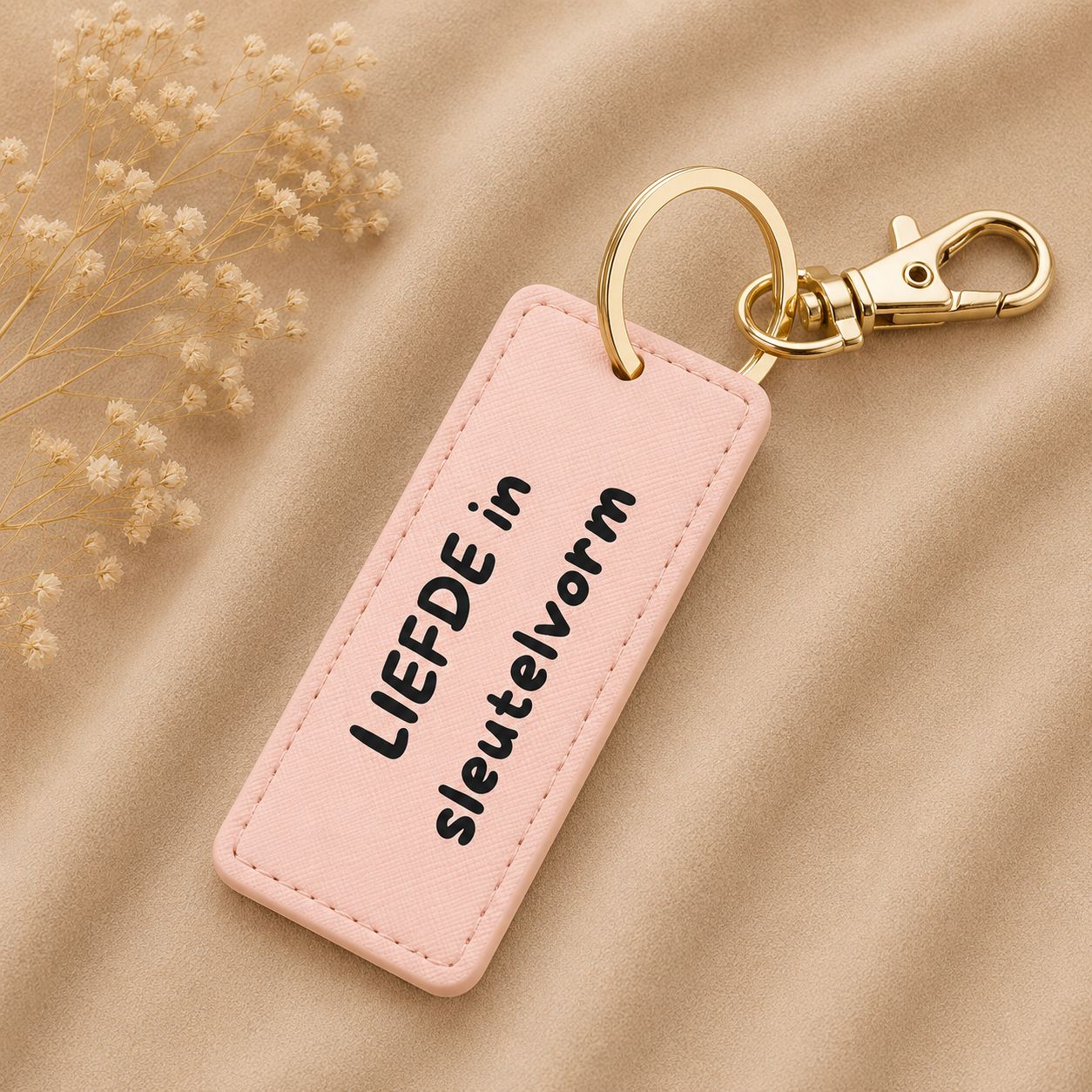 Sleutelhanger Liefde In Sleutelvorm – Romantisch Cadeau Voor Koppel
