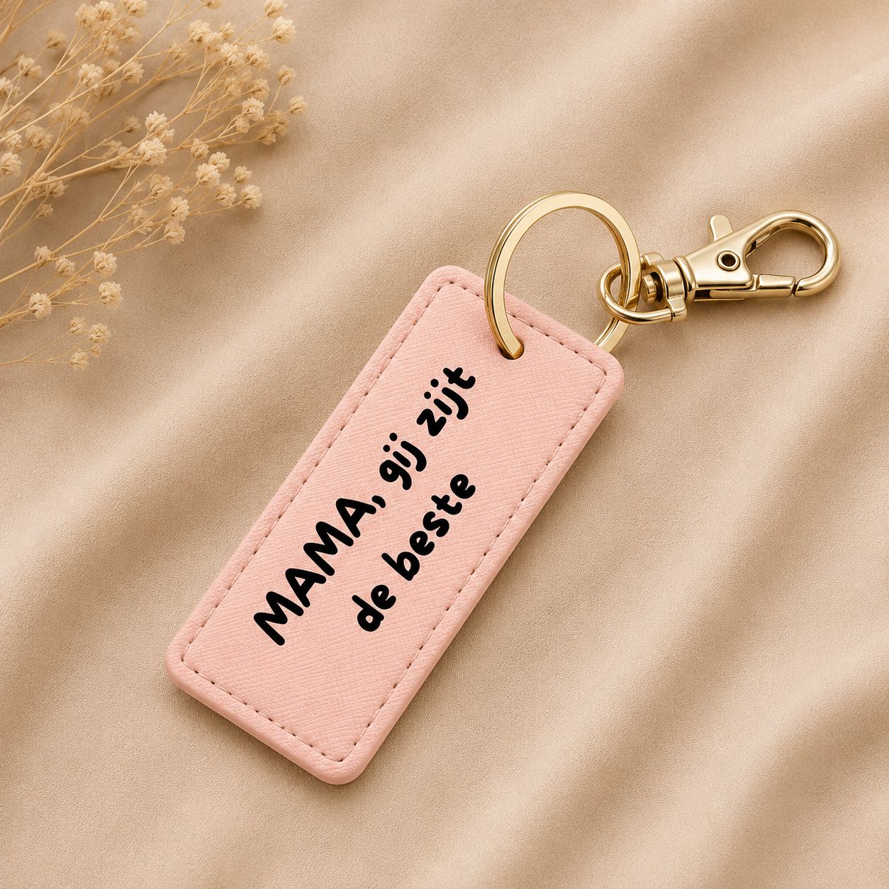 Sleutelhanger Mama Gij Zijt De Beste – Origineel Vlaams Cadeau Voor Mama