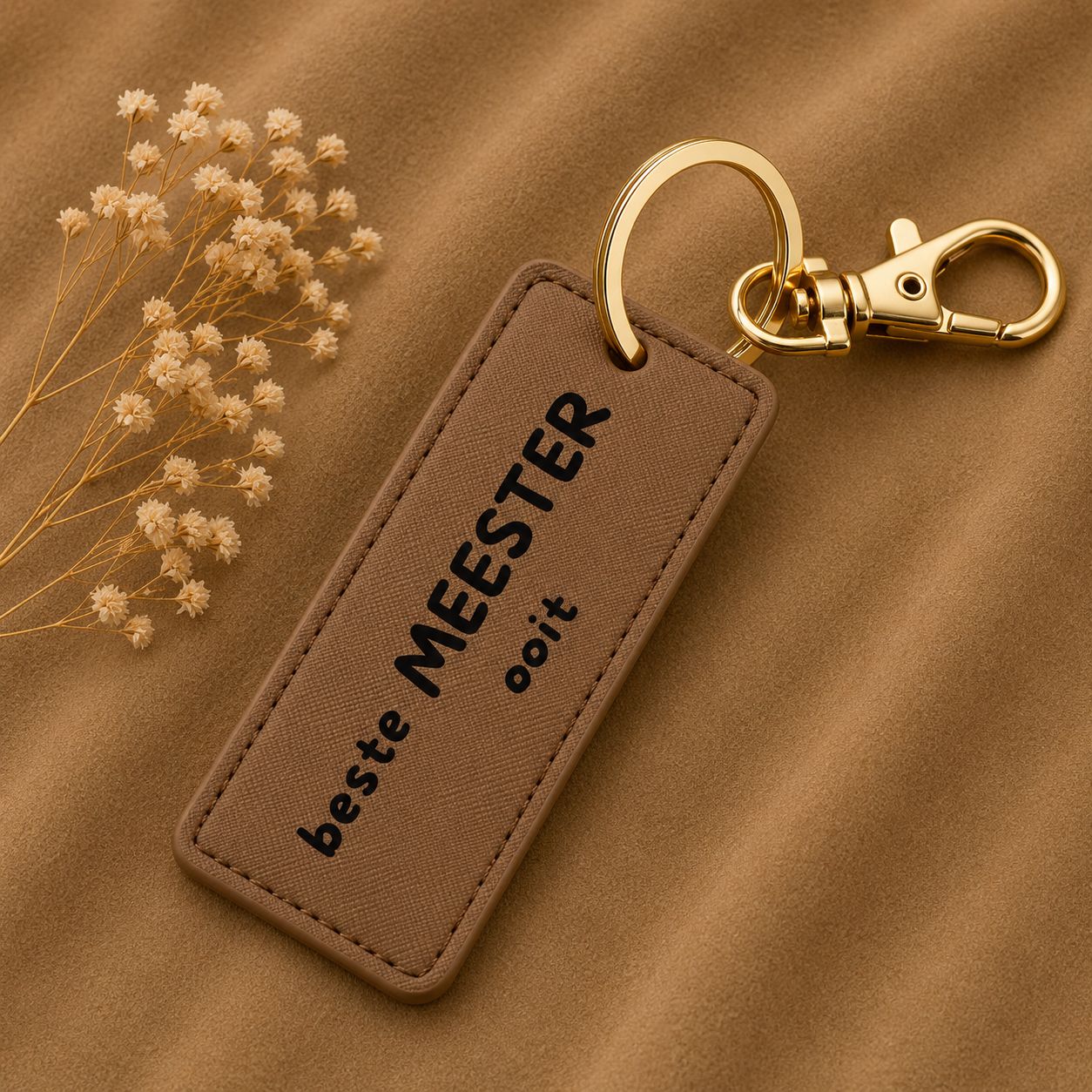 Sleutelhanger Beste Meester Ooit – Origineel Cadeau Voor Meester - Bedankje Schooljaar