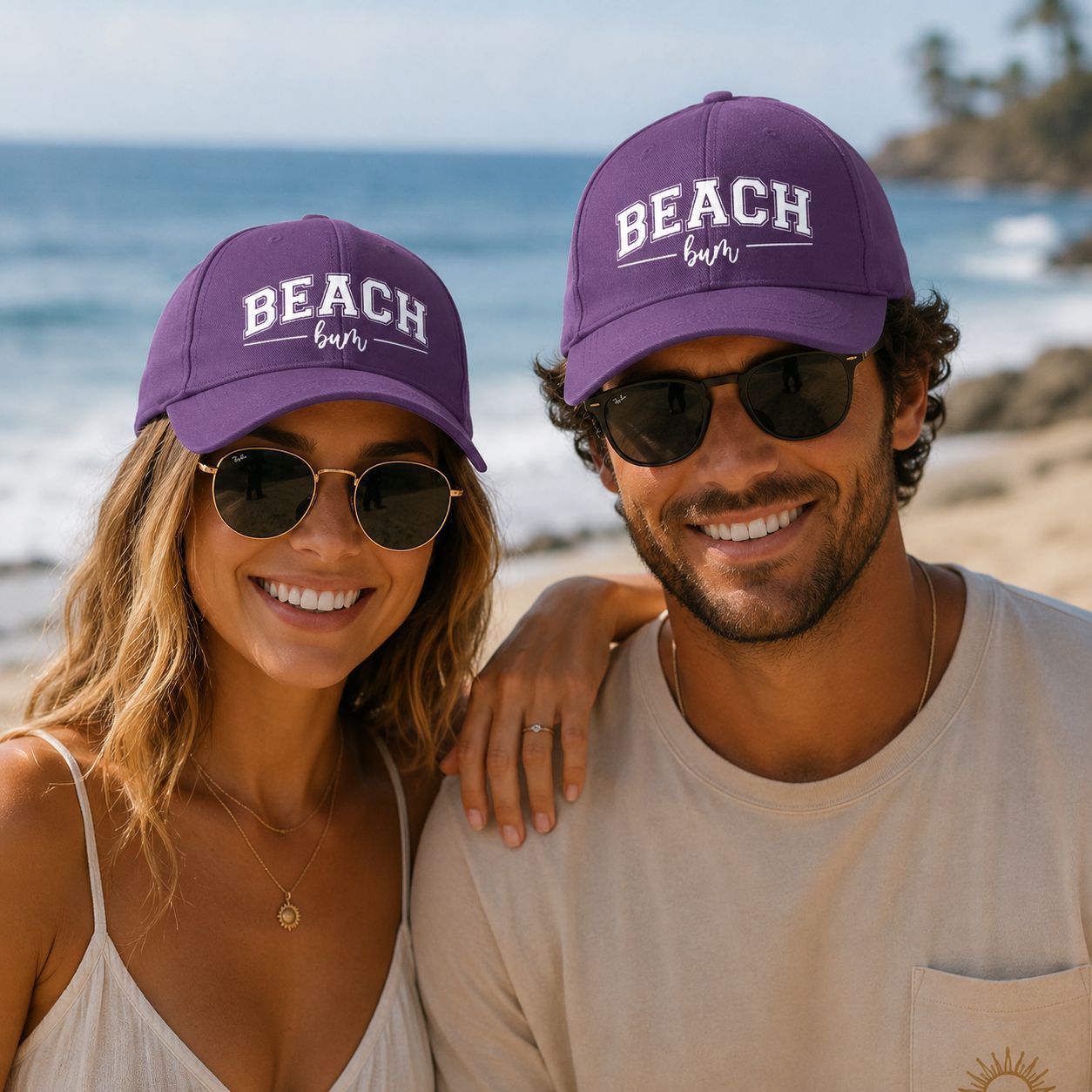 Beach Bum Pet – Zomerse Strandpet – Trendy Unisex Cap Voor Strand, Vakantie &amp; Beach Lovers
