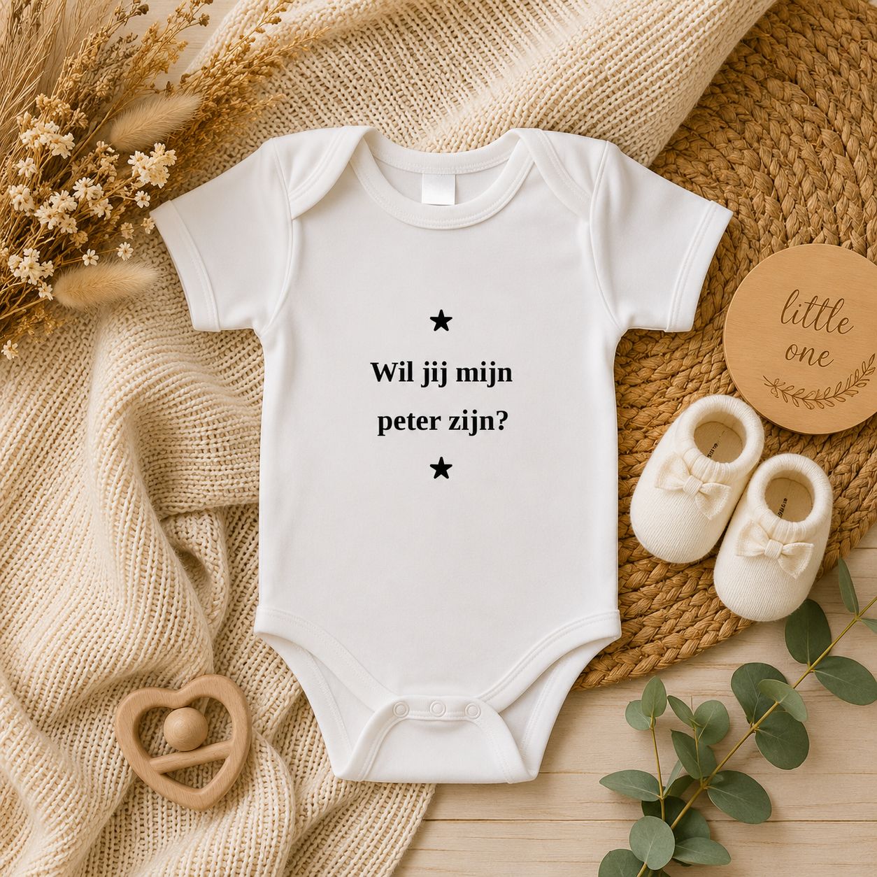 Wil Jij Mijn Peter Zijn? Rompertje – Originele Peter Vraag