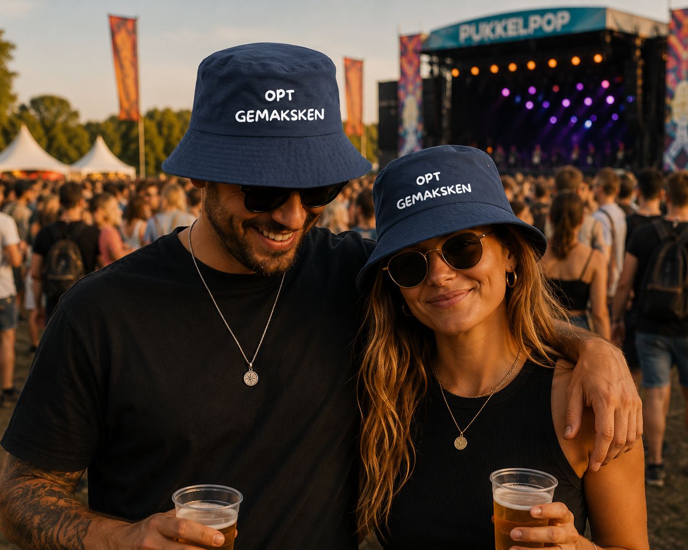 Opt Gemaksken Bucket Hat | Vlaams Dialect Festival Hoedje
