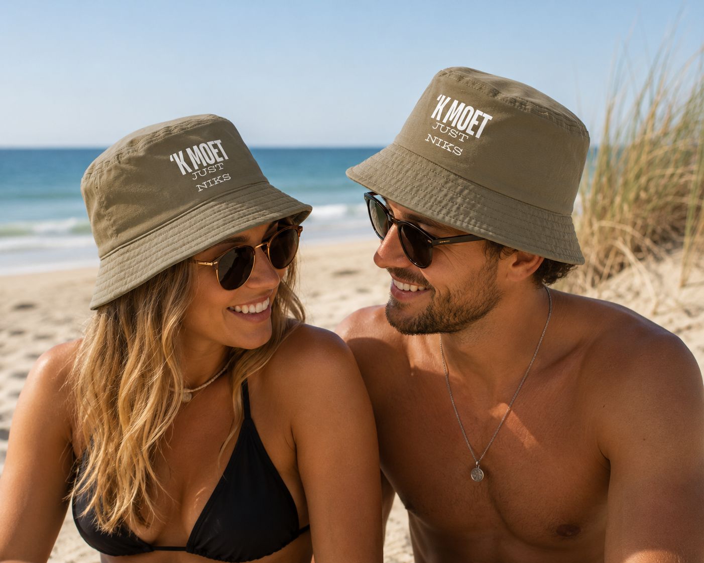 'K Moet Just Niks' Bucket Hat – Vissershoedje met Vlaamse Tekst