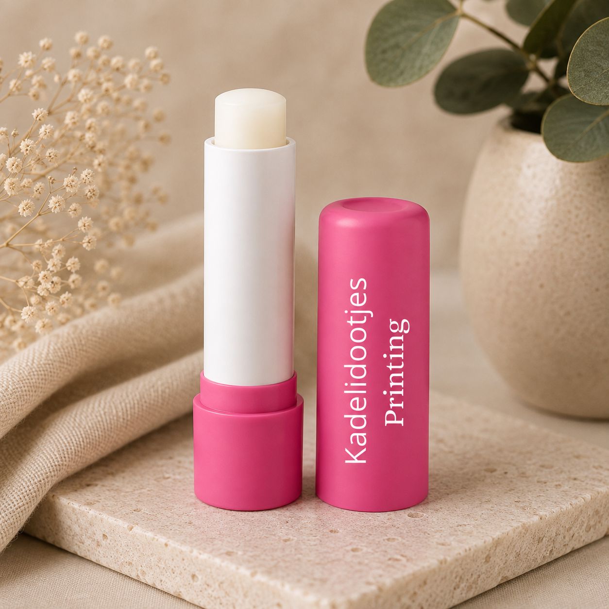 Lippenbalsem met Bedrijfsnaam | Gepersonaliseerd Relatiegeschenk