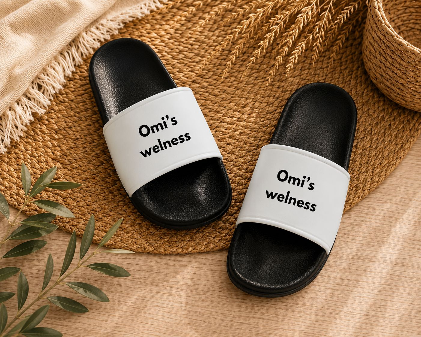 Omi's Wellness Slippers – Gepersonaliseerde Slippers voor Omi | Kadelidootjes