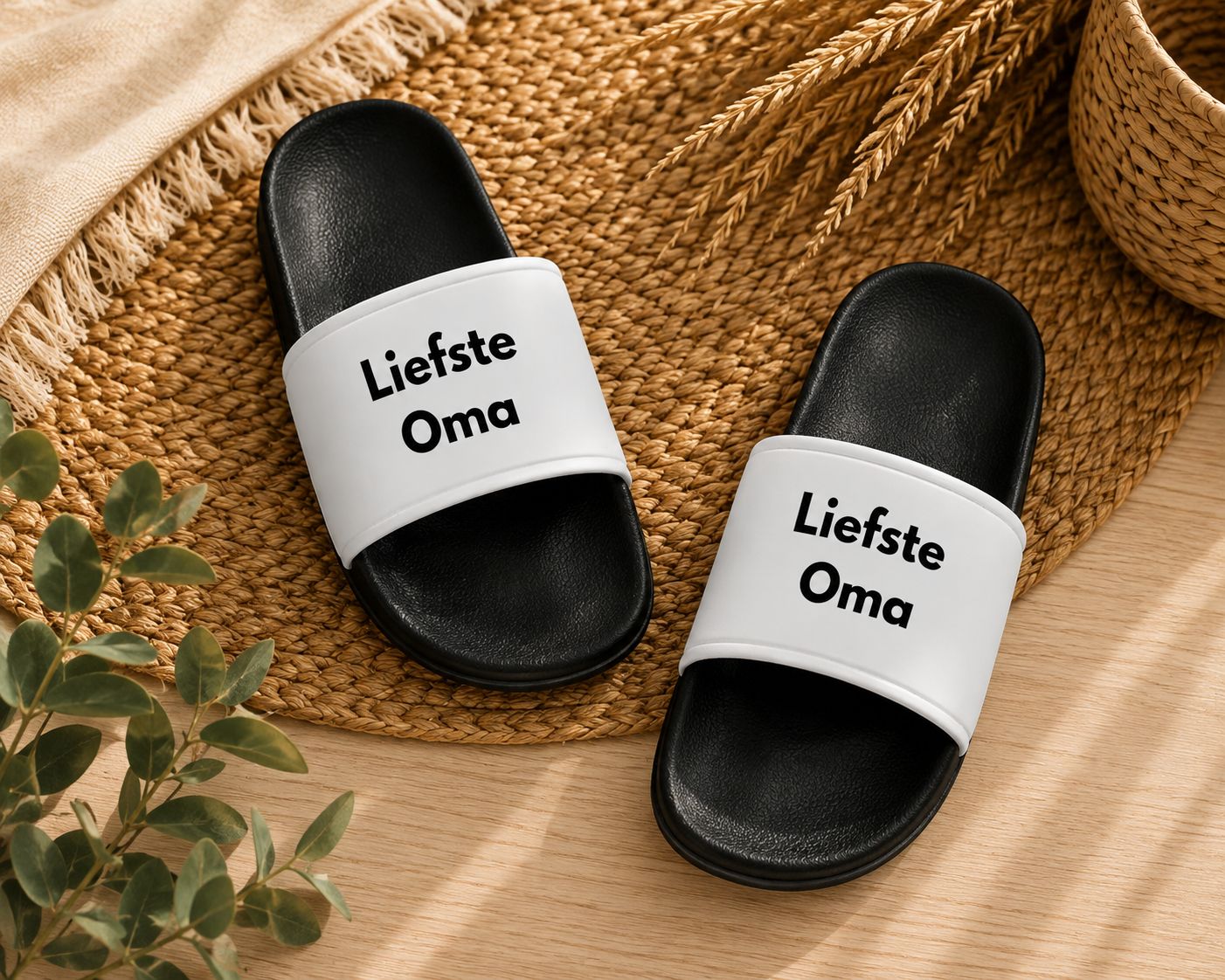 Liefste Oma Slippers – Gepersonaliseerde Slippers voor Oma | Kadelidootjes