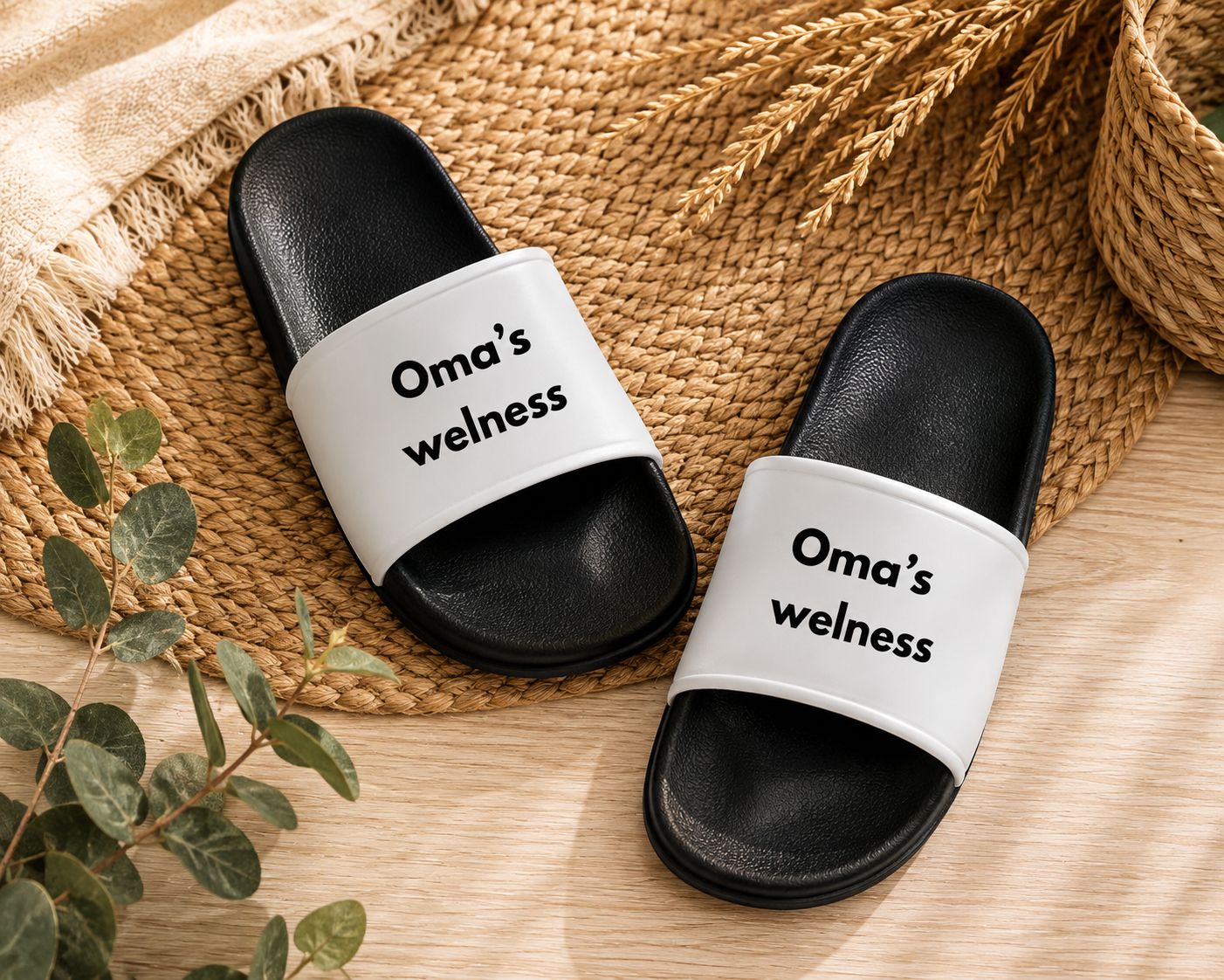 Oma's Wellness Slippers – Gepersonaliseerde Slippers voor Oma | Kadelidootjes