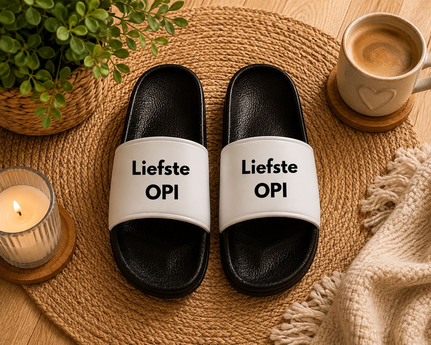 Liefste Opi Slippers – Origineel Cadeau voor Opi | Kadelidootjes