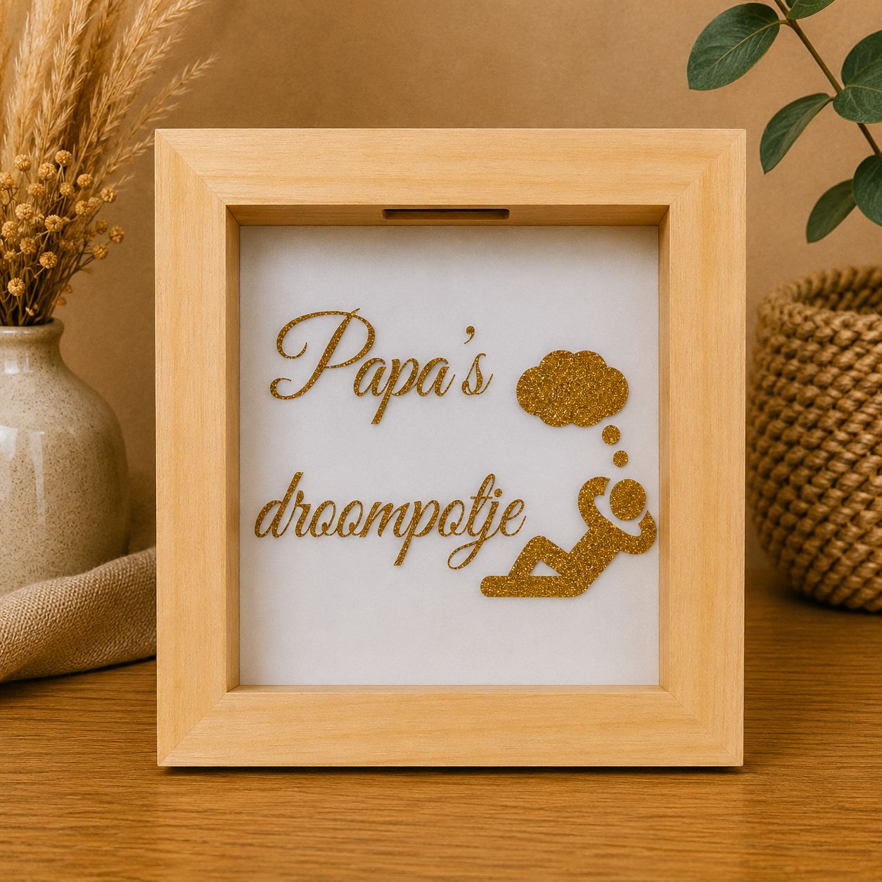 Papa’s Droompotje Spaarpot – Origineel Cadeau voor Papa | Kadelidootjes
