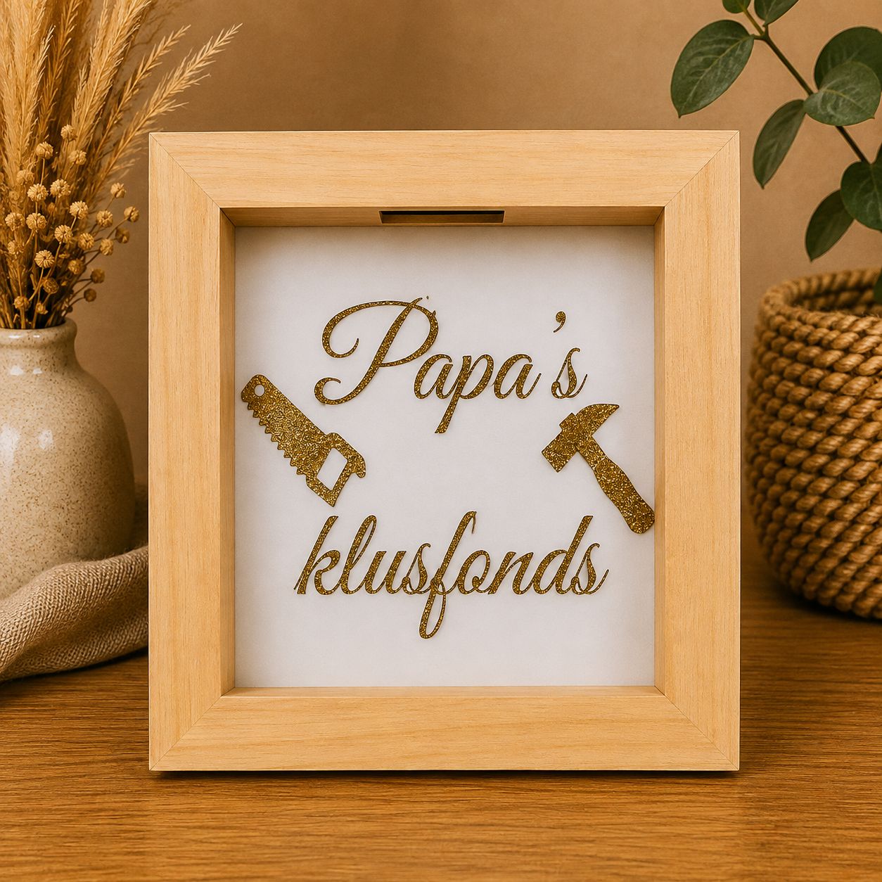 Papa’s Klusfonds Spaarpot – Grappig Cadeau voor Papa | Kadelidootjes