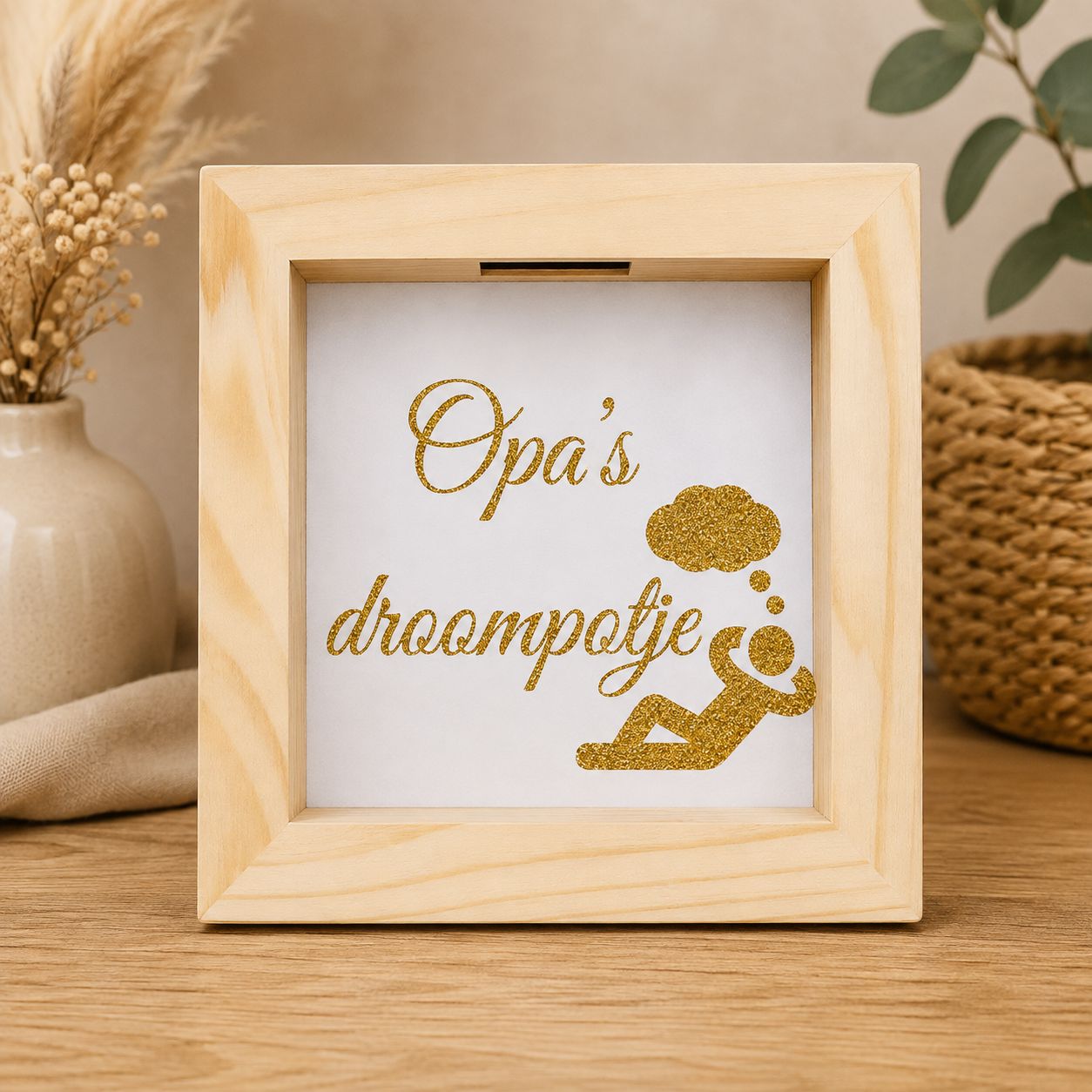 Opa’s Droompotje Spaarpot – Origineel Cadeau voor Opa | Kadelidootjes