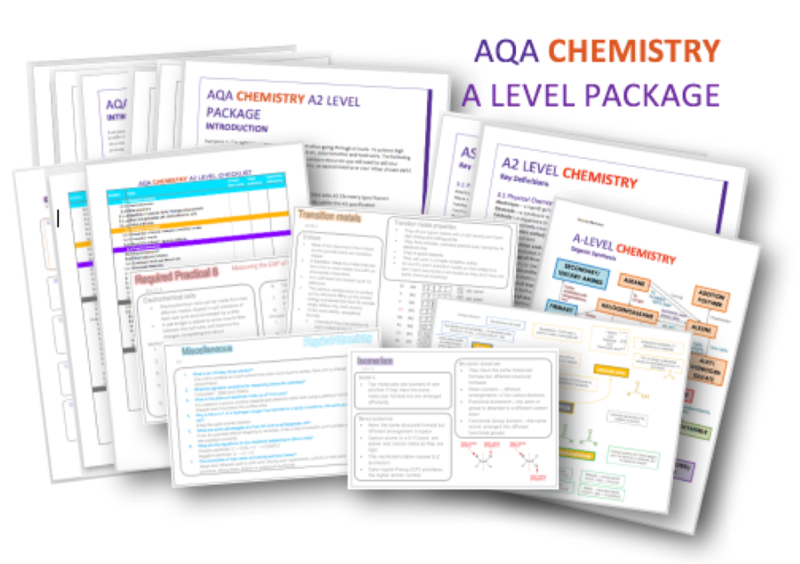AQA Chemistry A-level package