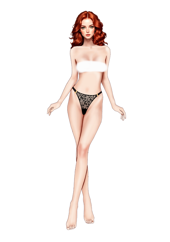 Noa Thong Pattern, Wide Side Straps