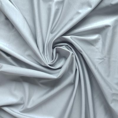 Silver Shiny Stretch Microfiber