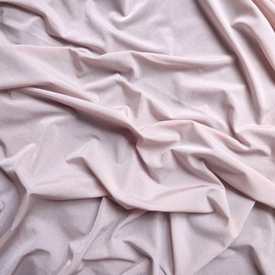 Shiny Soft Stretch Microfiber – Pale Pink