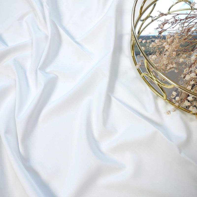 Snow White Smooth Microfiber