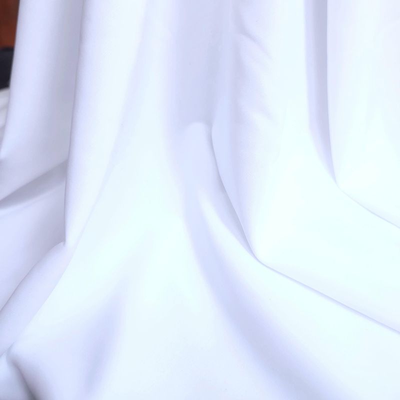 White Dense Microfiber