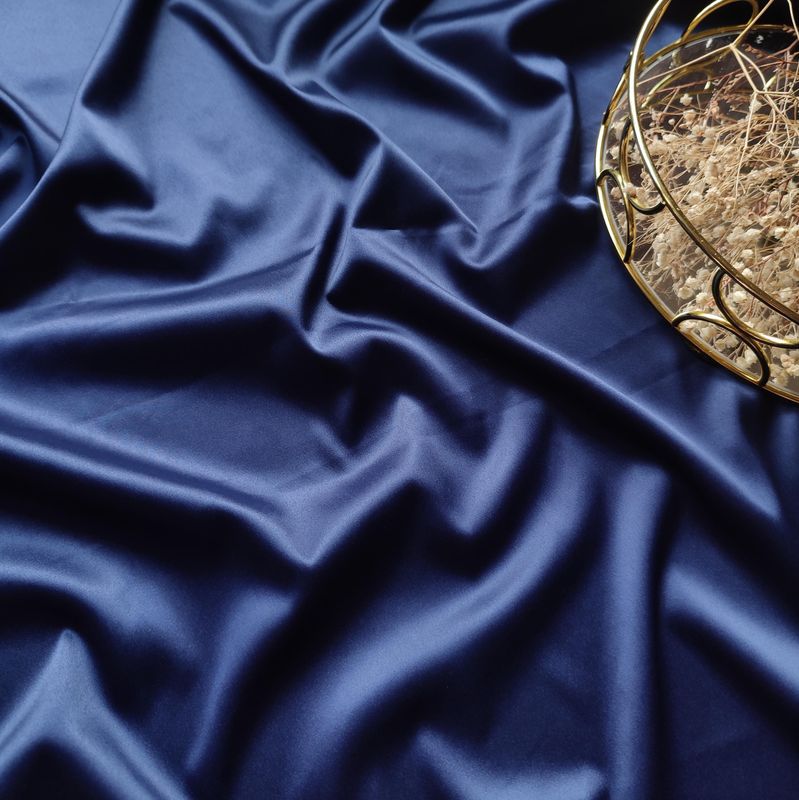 Royal Blue Stretch Satin