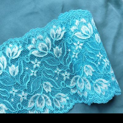 Turquoise Stretch Lace 