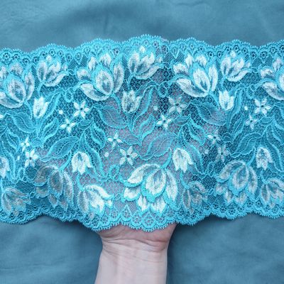 Turquoise Stretch Lace 
