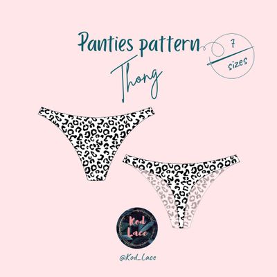 Slip Brasiliano a Vita Media + Istruzioni