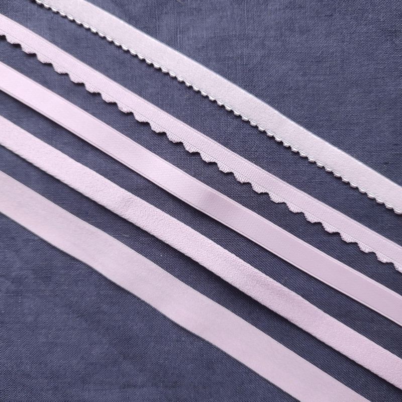 Dusty Rose Lingerie Elastics