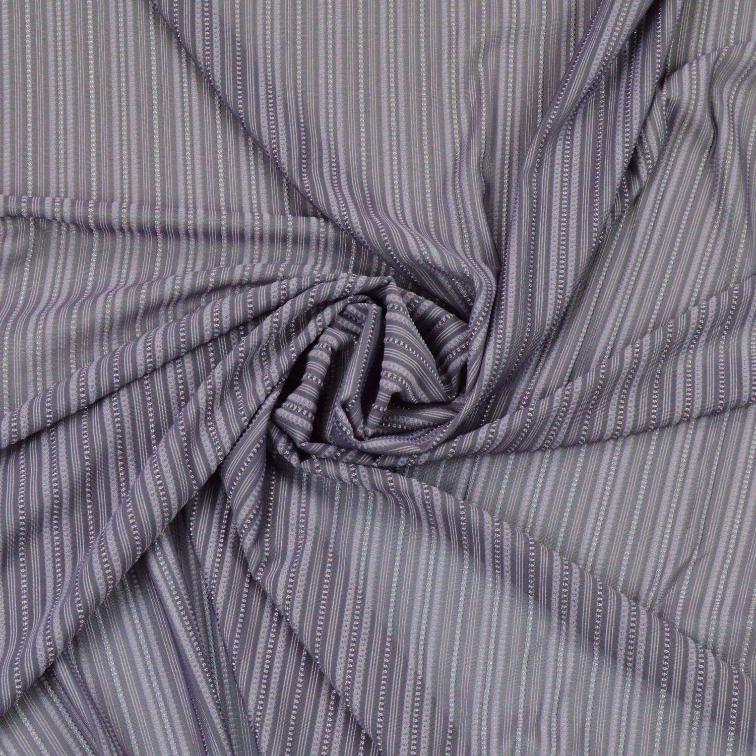 Striped Stretch Mesh – Grey Toned