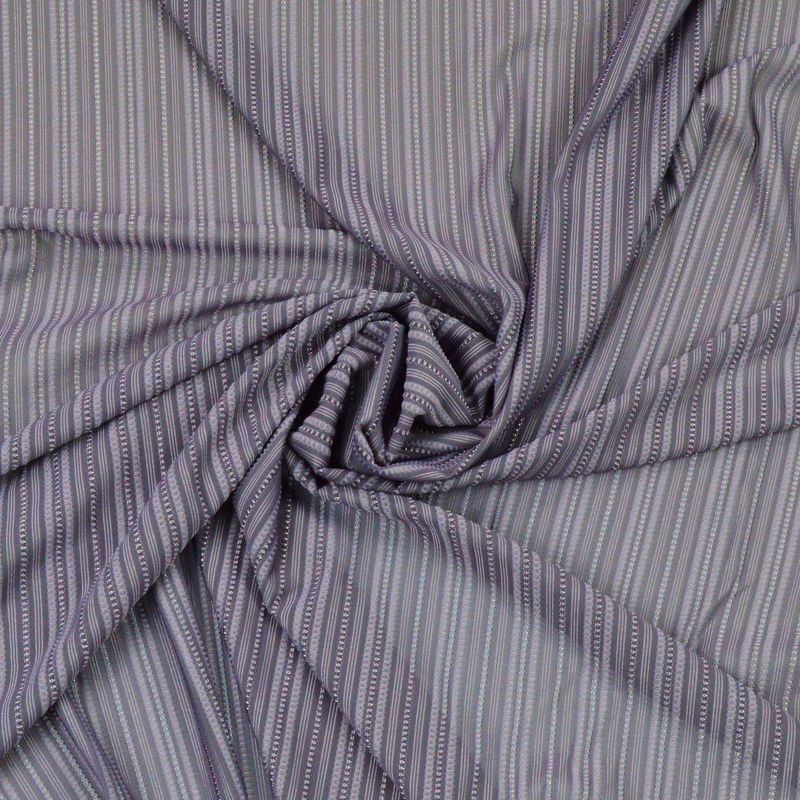 Striped Stretch Mesh – Grey Toned
