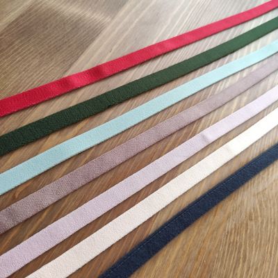 Velvety underwire channeling tape in matte colors, 10mm wide

