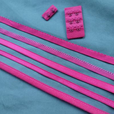 Fuchsia Bra Making Elastics 
