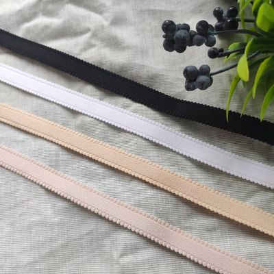Matte 10 mm elastic bra straps – non-shiny finish