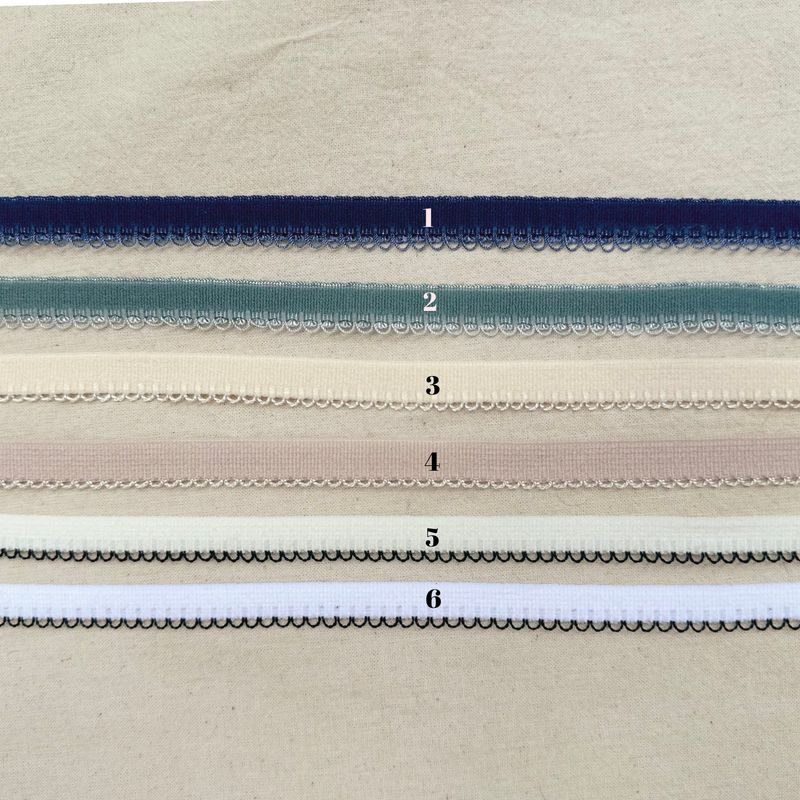 10 mm picot elastic trim for lingerie sewing