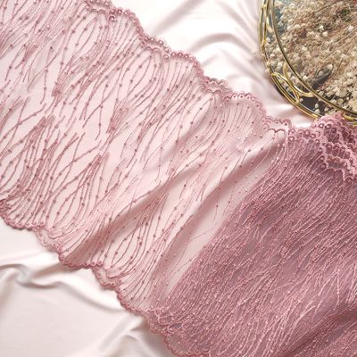 Non elastic lace