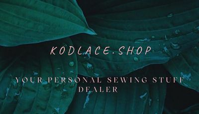 Kod Lace digital gift card for sewing patterns, lace, fabrics and lingerie making supplies
