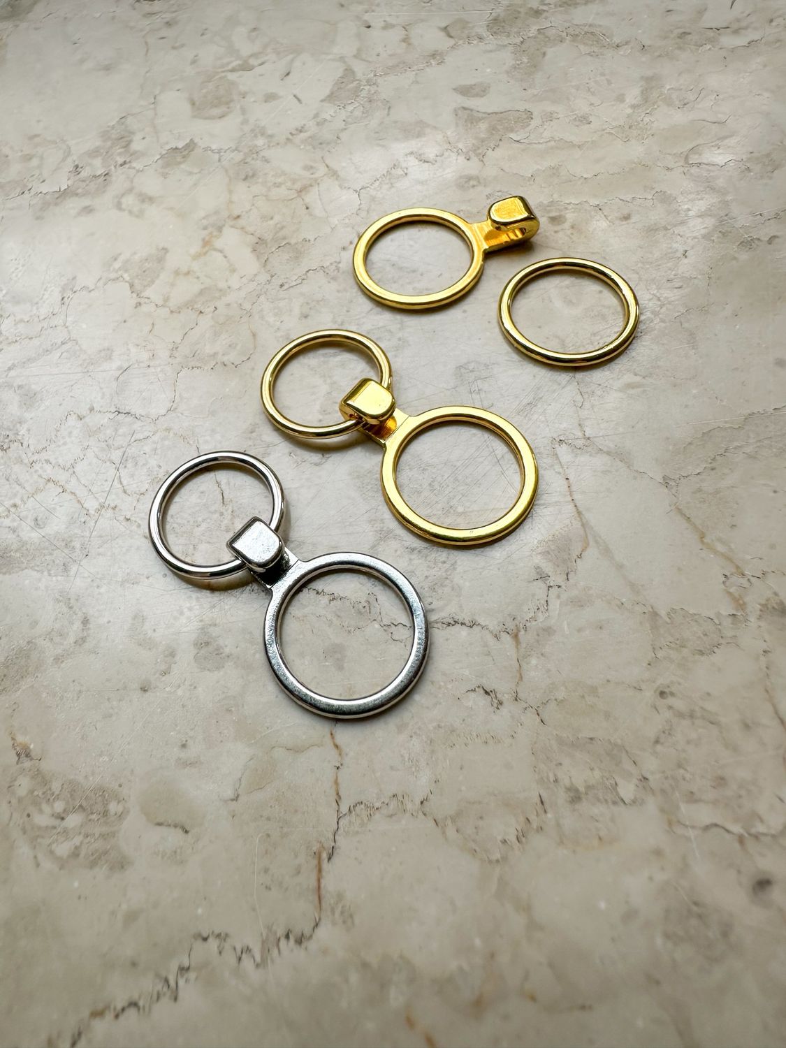 Metal Hook Rings – 12mm Bra Hardware