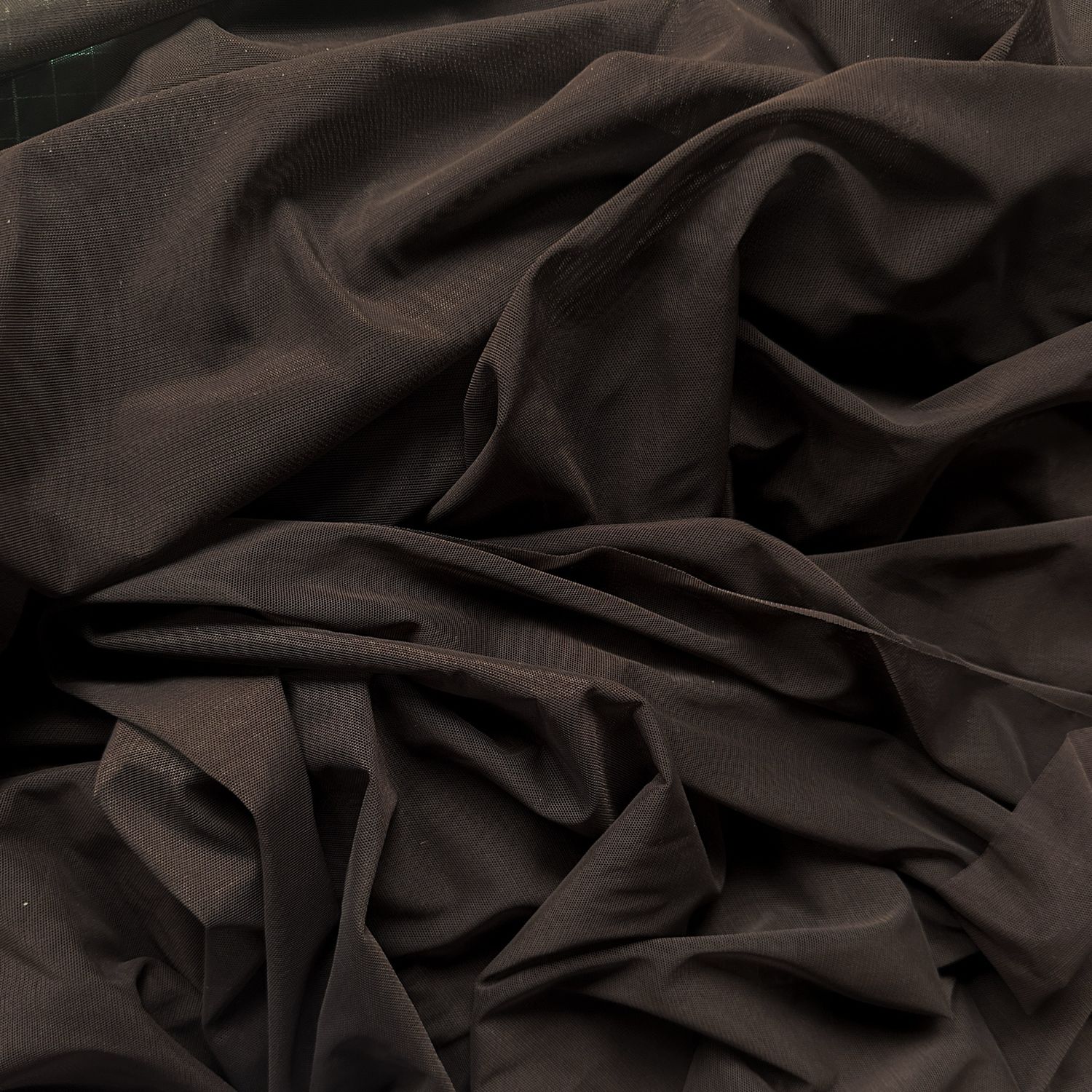 Dark Chocolate Stretch Mesh / Tulle