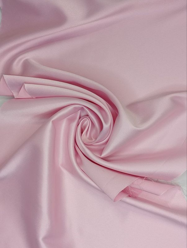 Pink Stretch Satin